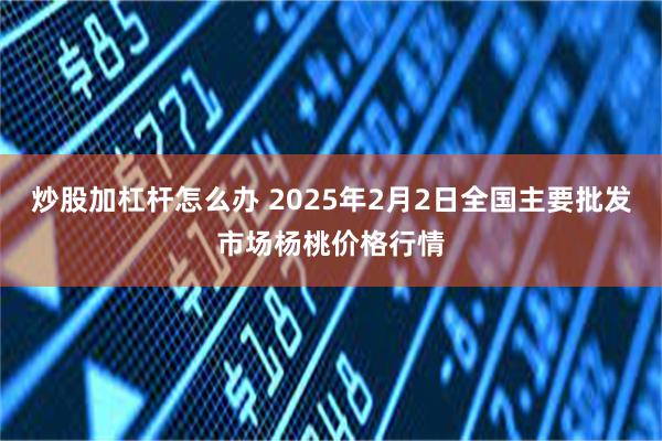 炒股加杠杆怎么办 2025年2月2日全国主要批发市场杨桃价格行情